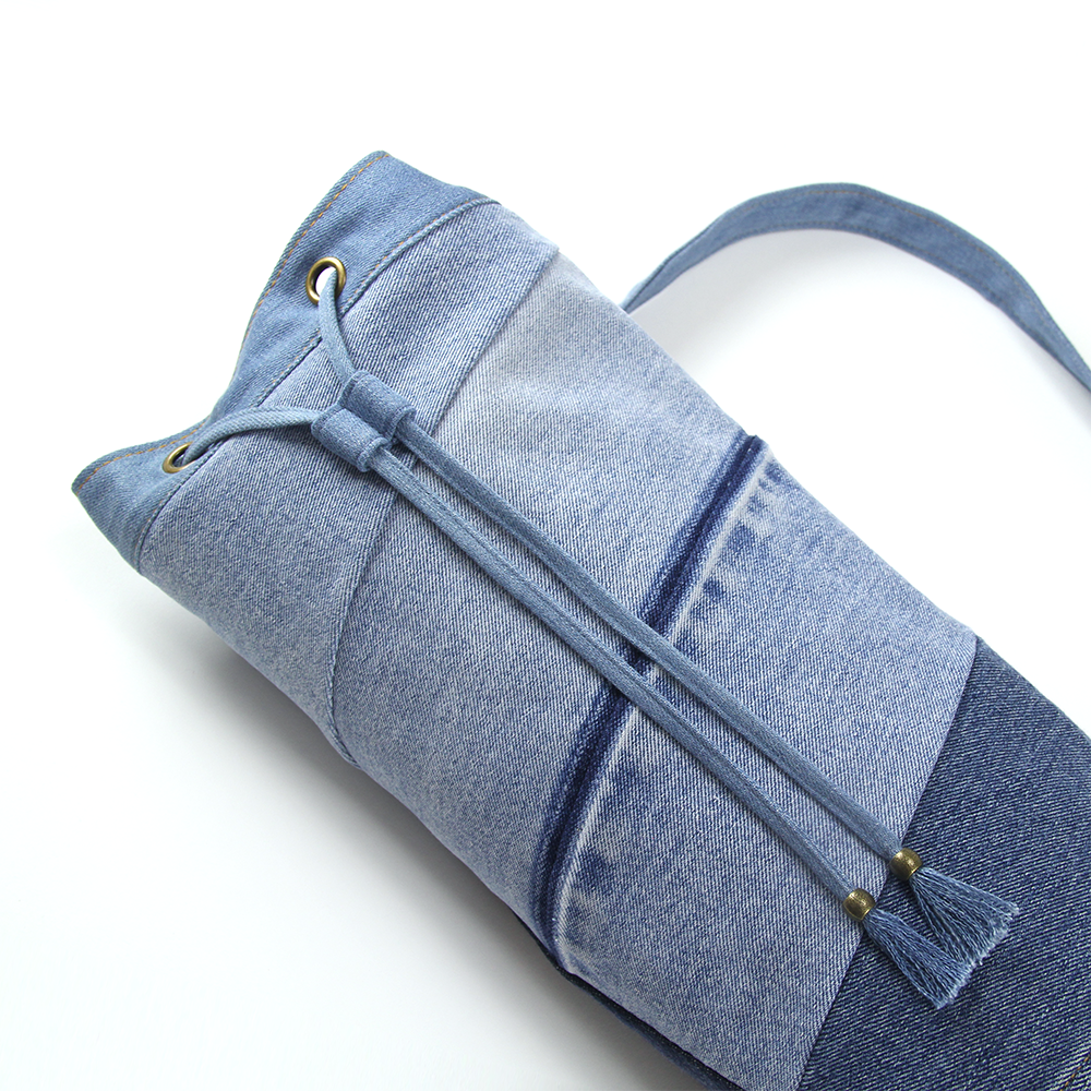 Yoga Mat Bag | Patchwork x Vegan Leather – Luna Rose